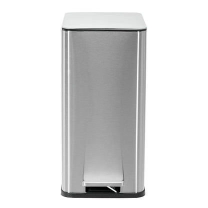 Anti-Slip Trash Can with Liner Lock System