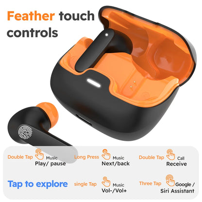 5.4 TWS Wireless Bluetooth Earphones Noise Cancelling