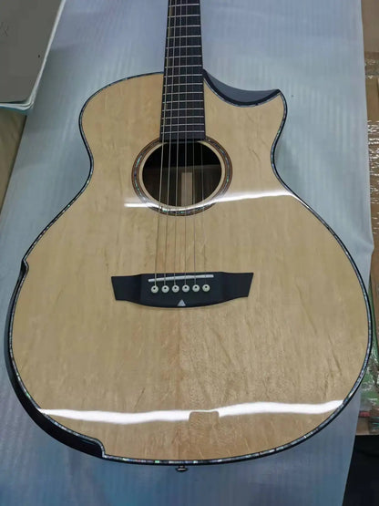 40 "GA half Angle All Solid Wood  Acoustic Guitar