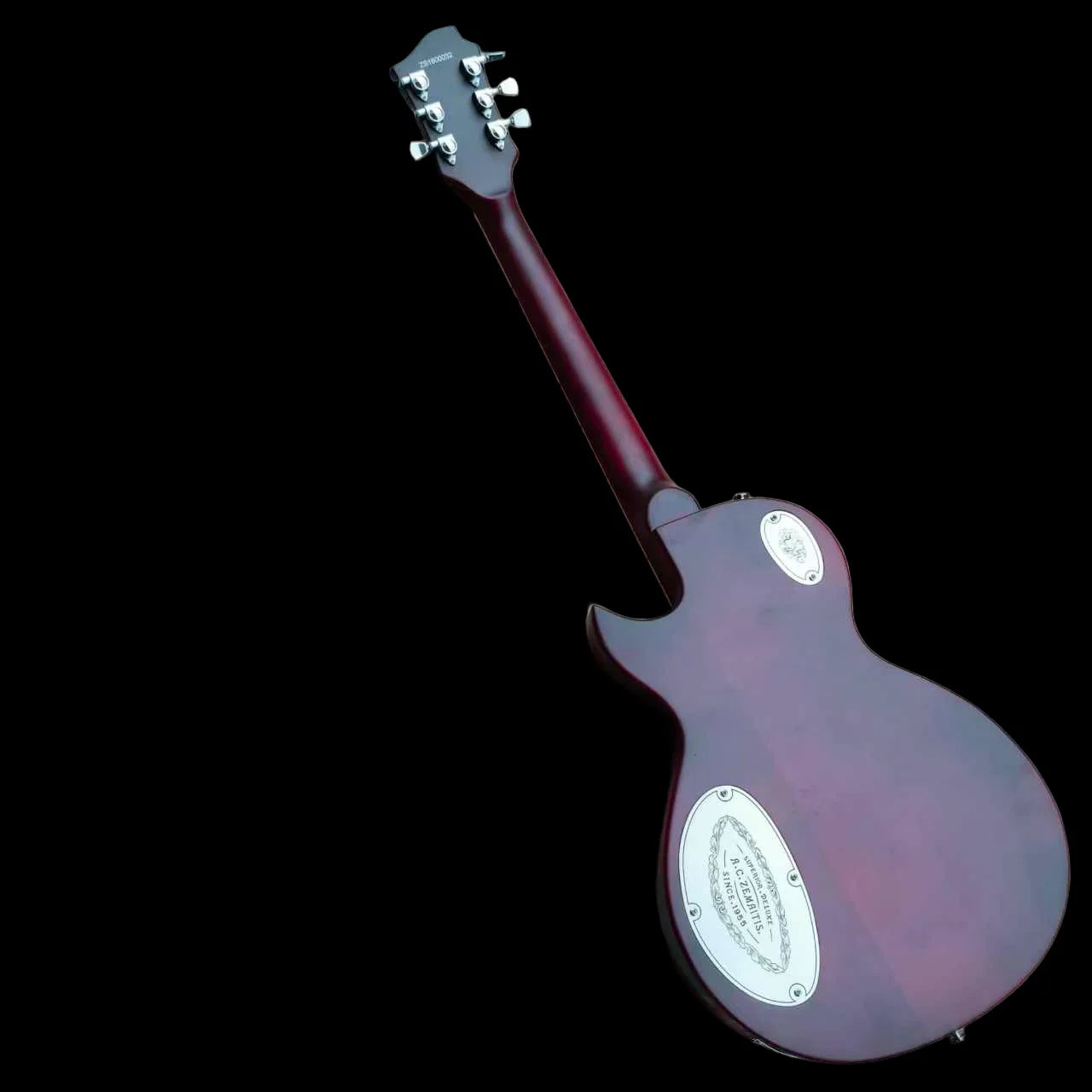 Zemaitis Casimere Metal Satin reddish Electric Guitar Aluminum Plate Rosewood Fingerboard Chrome Hardware Korean Made Tremolo#99