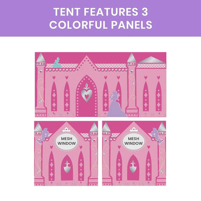 Princess Loft Bed Tent For Kids