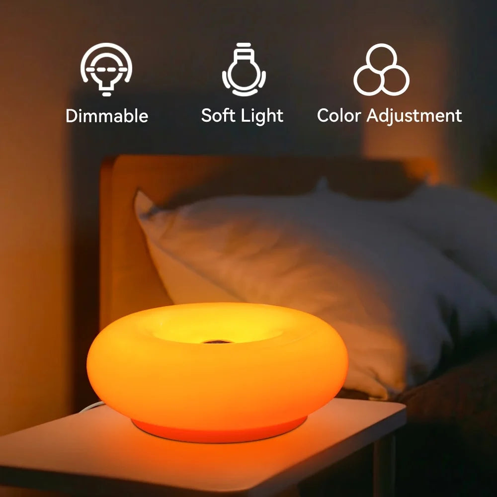 Sweet Donut Touch Bedside Night Light