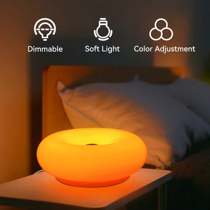 Sweet Donut Touch Bedside Night Light