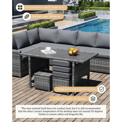 Rattan Outdoor Patio Furniture Set