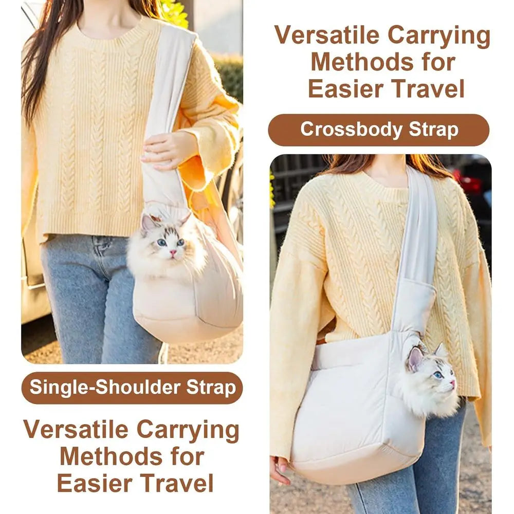 Mini Dog Purse Carrier With Pockets