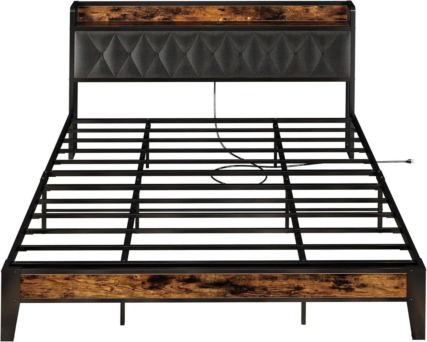 Bed Frames Storage Headboard