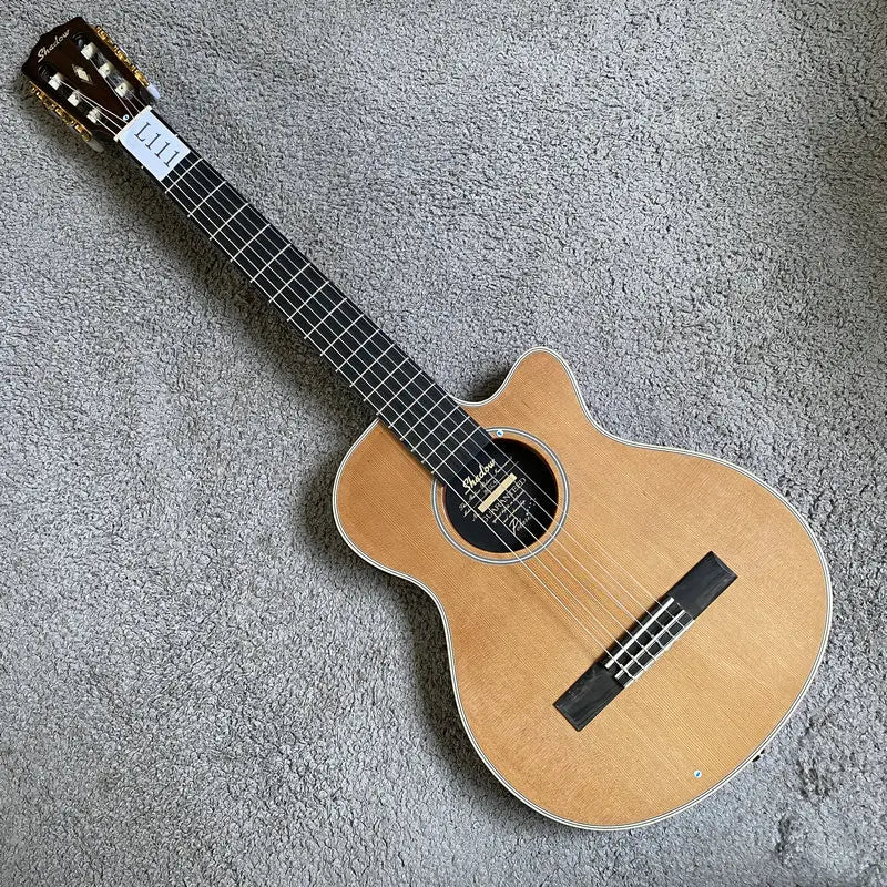 L111  Cross Over Classical Solid Wood Body Acoustic-Electric
