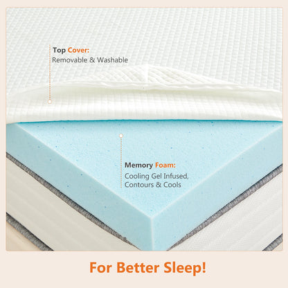 3 Inch Mattress Memory Foam Topper