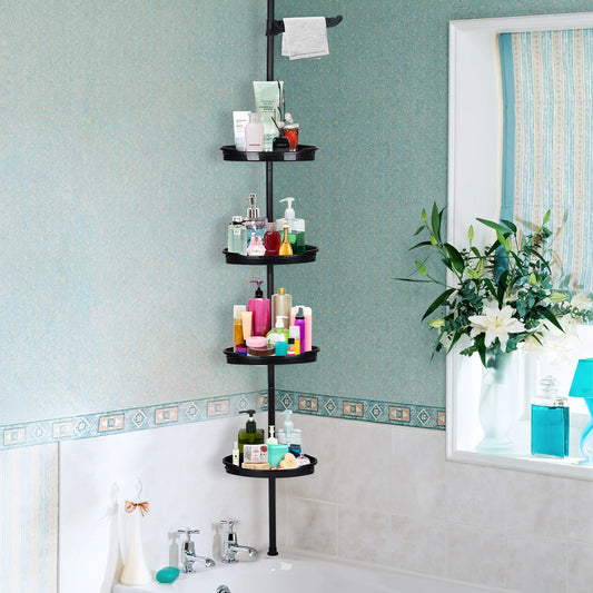 Corner Shower Caddy With Tension Pole
