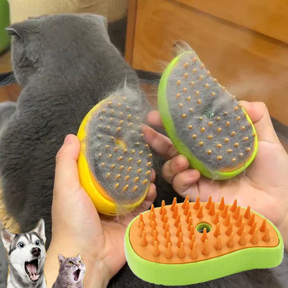 Cat Dog Steamy Brush