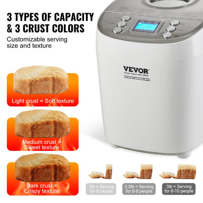 SucceBuy 2/3 LB Automatic Bread Maker