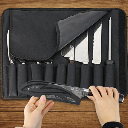 7 Piece Kitchen Knife Set  Stainless Steel