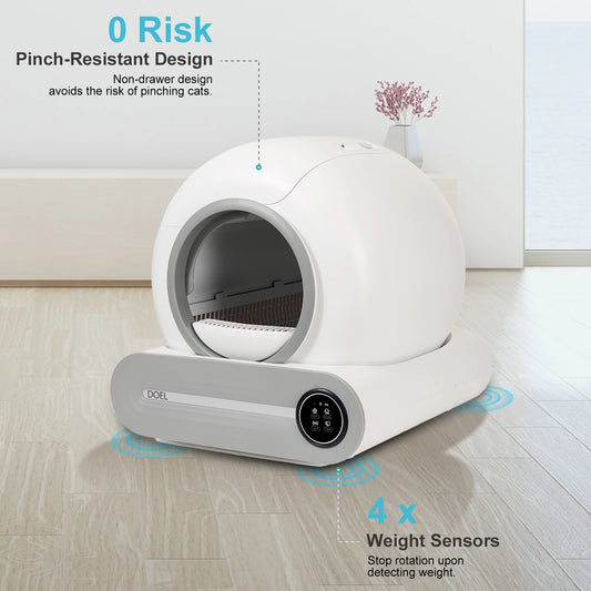 Self Cleaning Cat Litter Box 65L