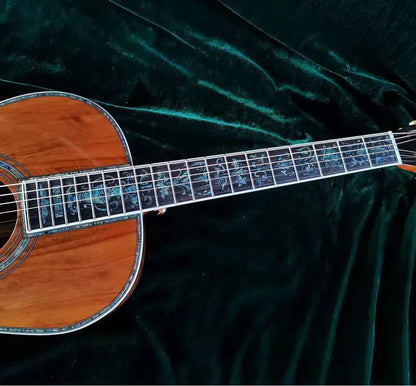 Custom OOO Full KOA Abalone Inlay Guitar