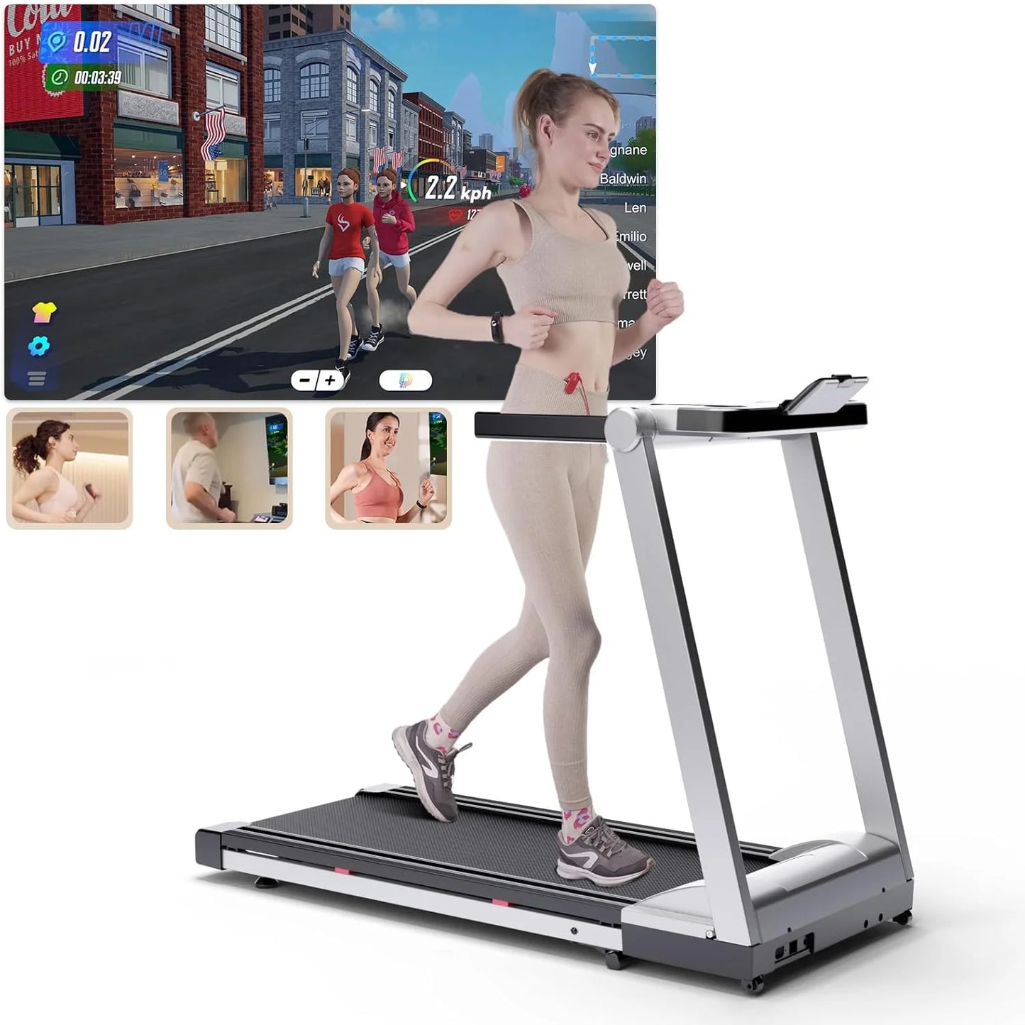 3.5HP Foldable Treadmil