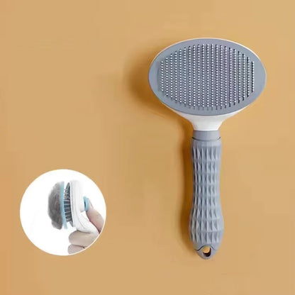 Pet Dog Hair Brush Cat Comb Stainless Steel