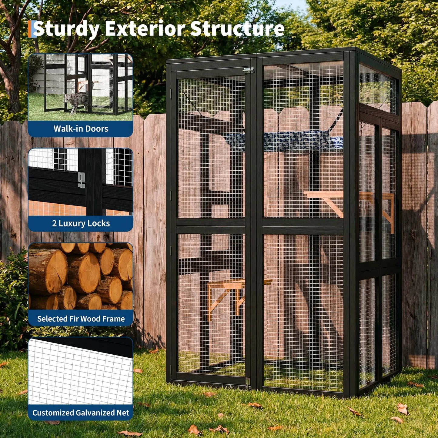Outdoor Cat Enclosure