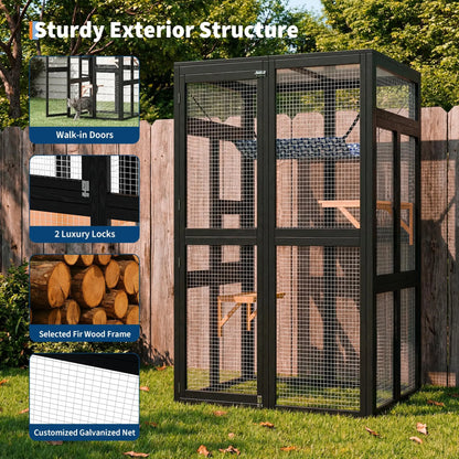 Outdoor Cat Enclosure