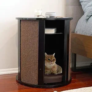 FELINE End Table Cat Bed Cave