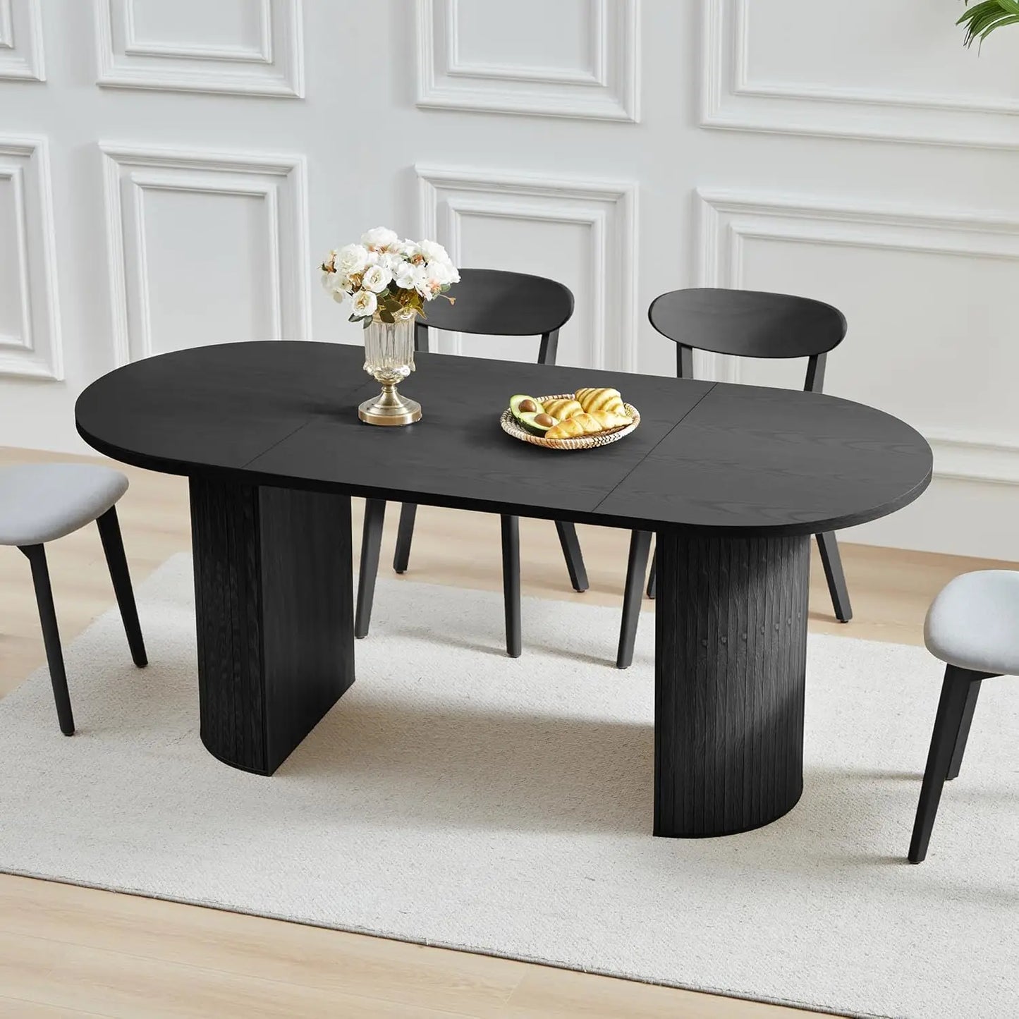 Extendable Dining Table 41-78in