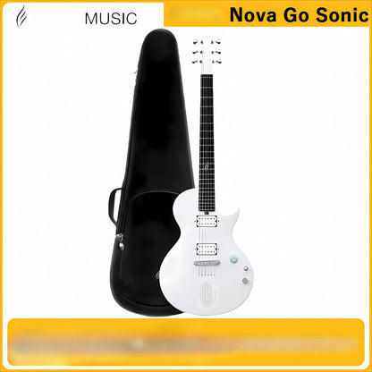 Nova Go Sonic Carbon Fiber  Guitar with Bag for Beginner Adults