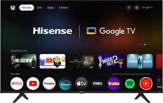 55-Inch 4K UHD Smart TV with Google TV