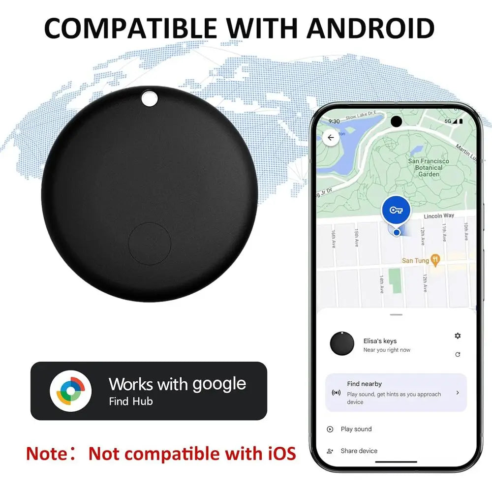 Cat Tracker Works with Android - GPS