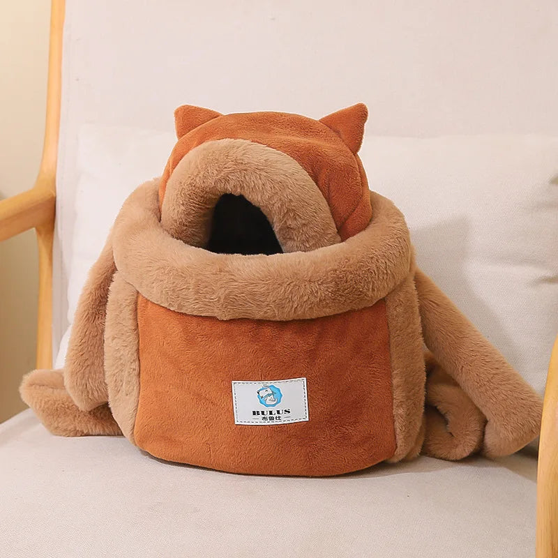 Cat Backpack Carrier with Bed