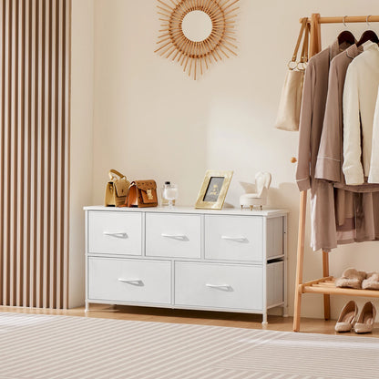 Wardrobe With 5/7/10 White Lover Fabric Drawers
