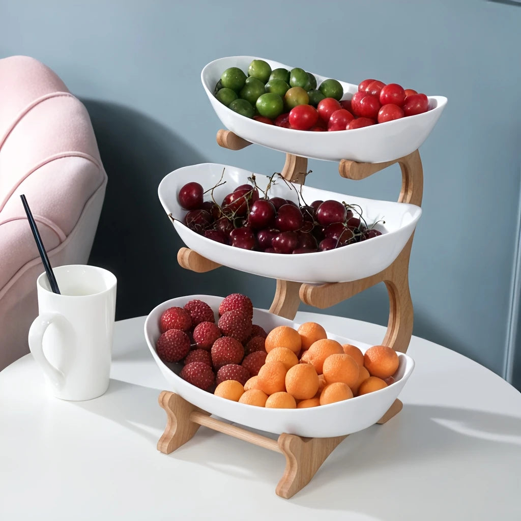 Elegant 2 & 3-Tier Fruit Stands