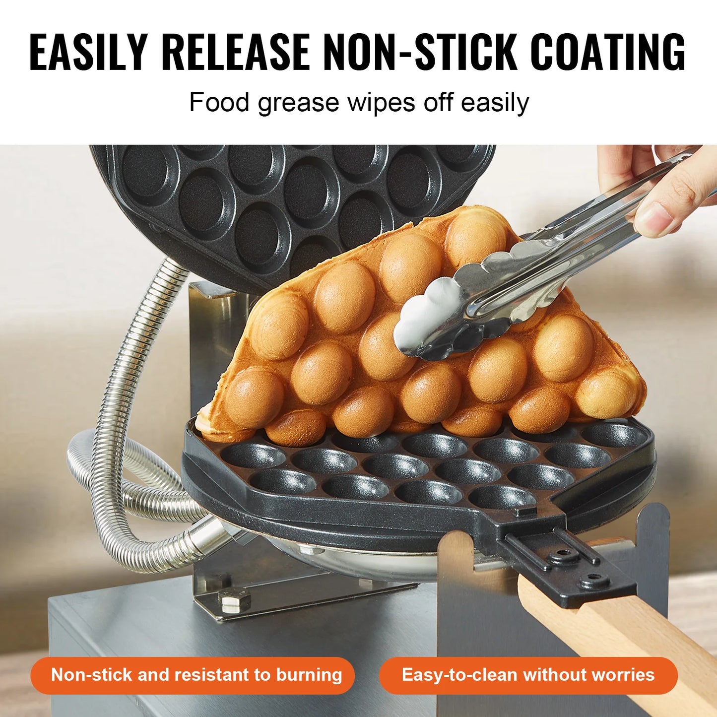 Commercial Egg Bubble Waffle Maker