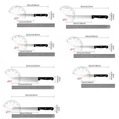 15pcs Knife Set High Carbon Steel