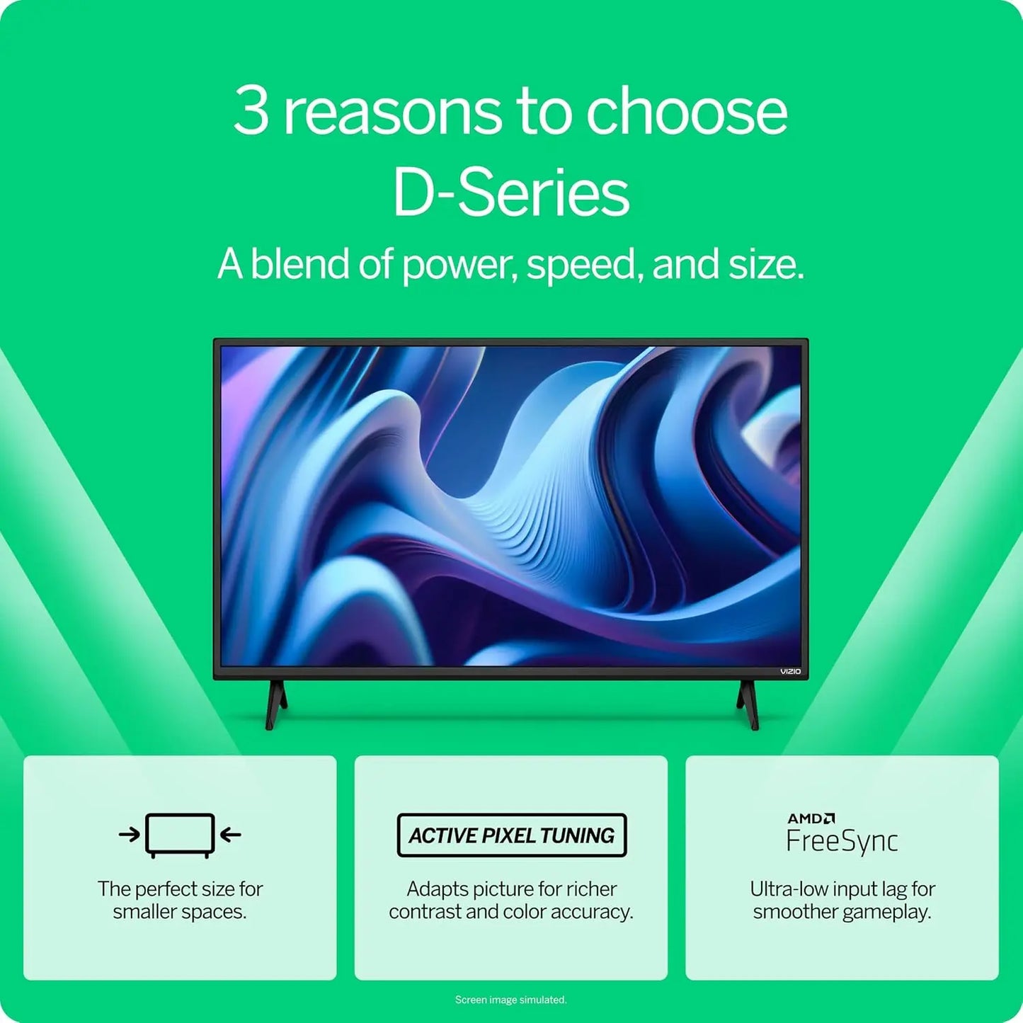 24-inch Full HD 1080p Smart TV with AirPlay