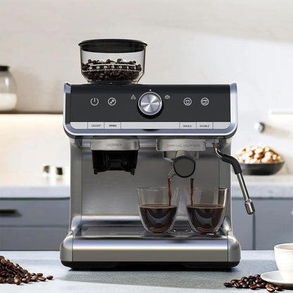 20 Bar Espresso Coffee Machine  With Grinder