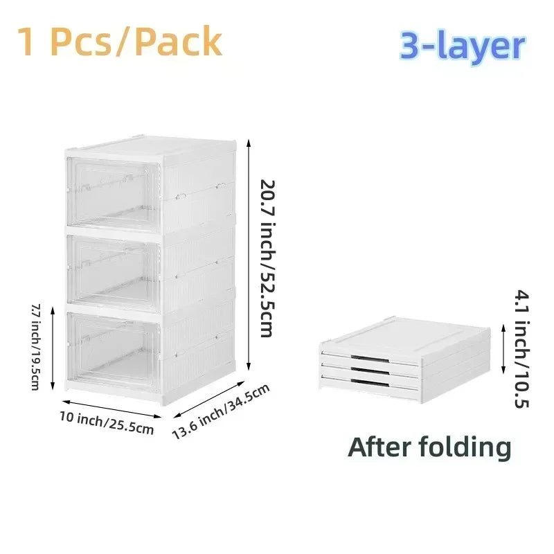 6 Layers Shoes Box Foldable