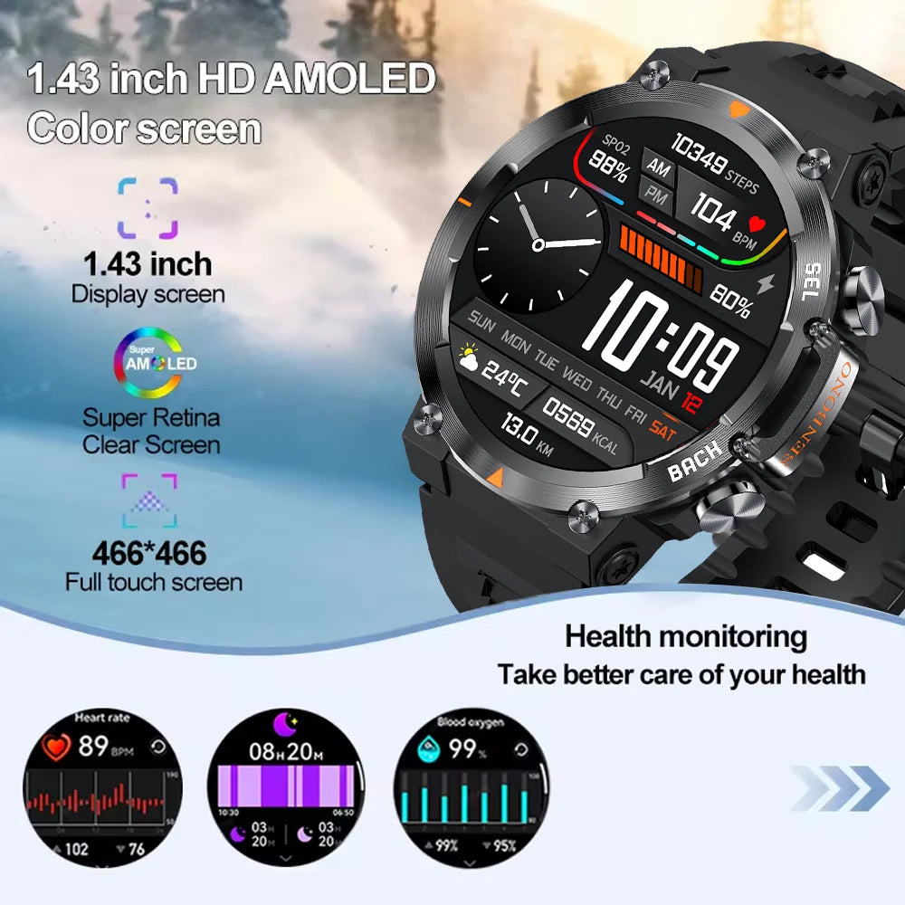 SENBONO MAX18 Smart Watch For Men