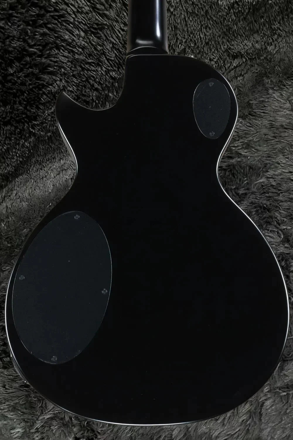 Zemaitis Casimere Metal Satin Black Electric Guitar Aluminum Plate Rosewood Fingerboard Chrome Hardware Korean Made Tremolo brid