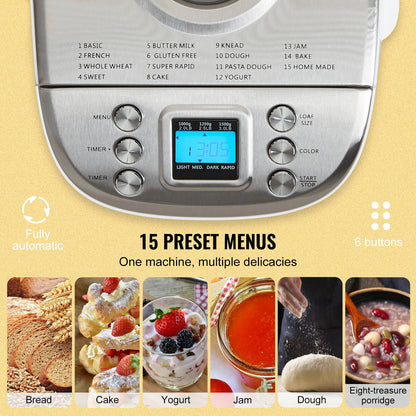 SucceBuy 2/3 LB Automatic Bread Maker