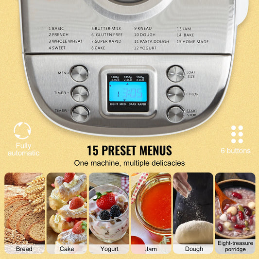 SucceBuy 2/3 LB Automatic Bread Maker