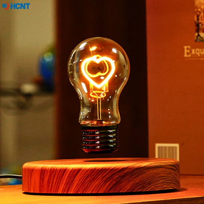 Levitating Bulb Lamp