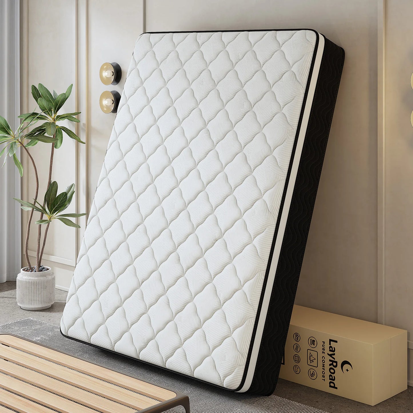 12/14Inch Memory Foam Spring Mattress
