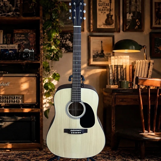 41 Inch D-18 Acoustic Guitar with  Solid Spruce Top Rosewood Fingerboard