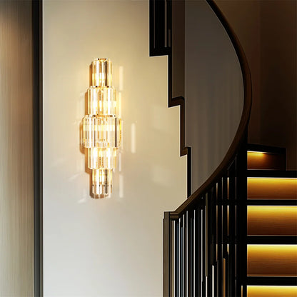 Modern Crystal Wall Lamp 3-Layer