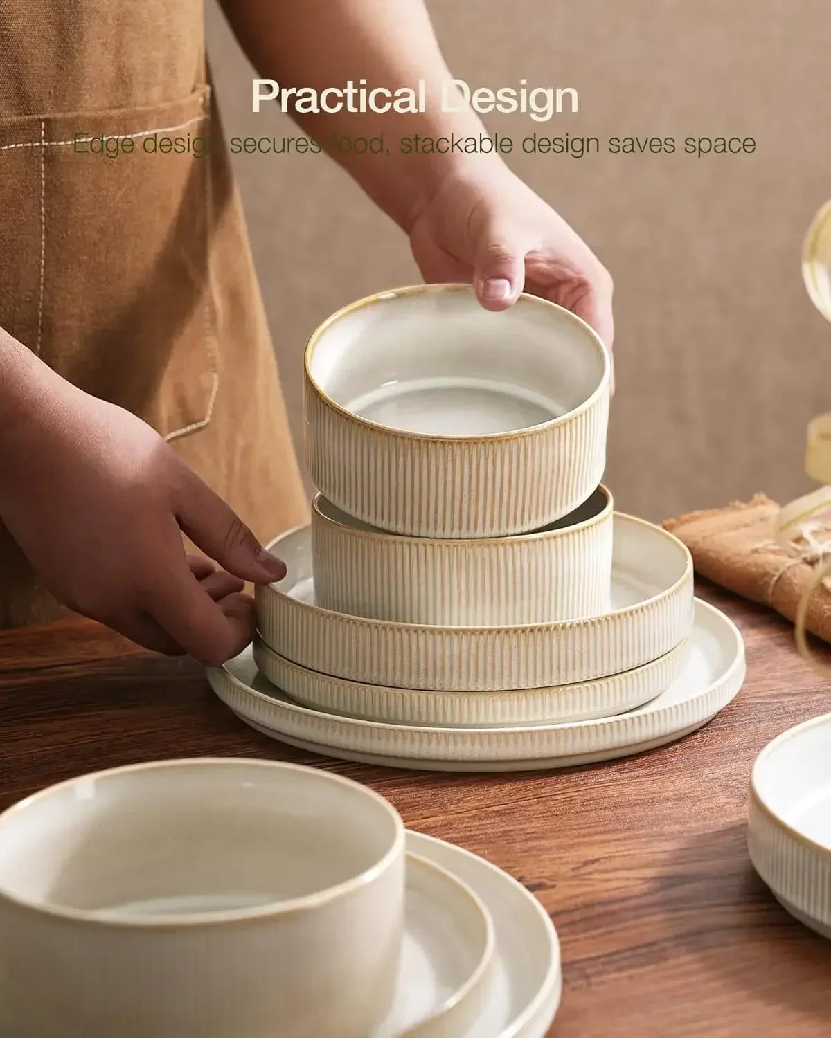 Star Plates and Bowls Set For 6
