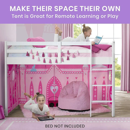 Princess Loft Bed Tent For Kids