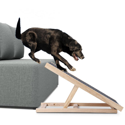Wooden Ramp with Adjustable Height
