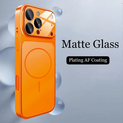 Original Glass Nano Scrub Case For iPhone