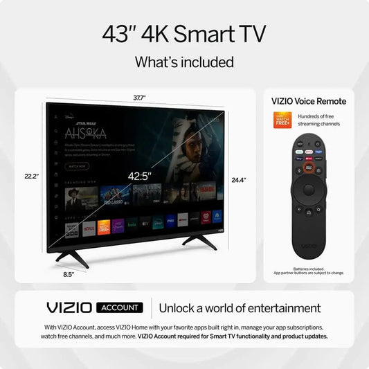 55-Inch 4K UHD Smart TV Bundle