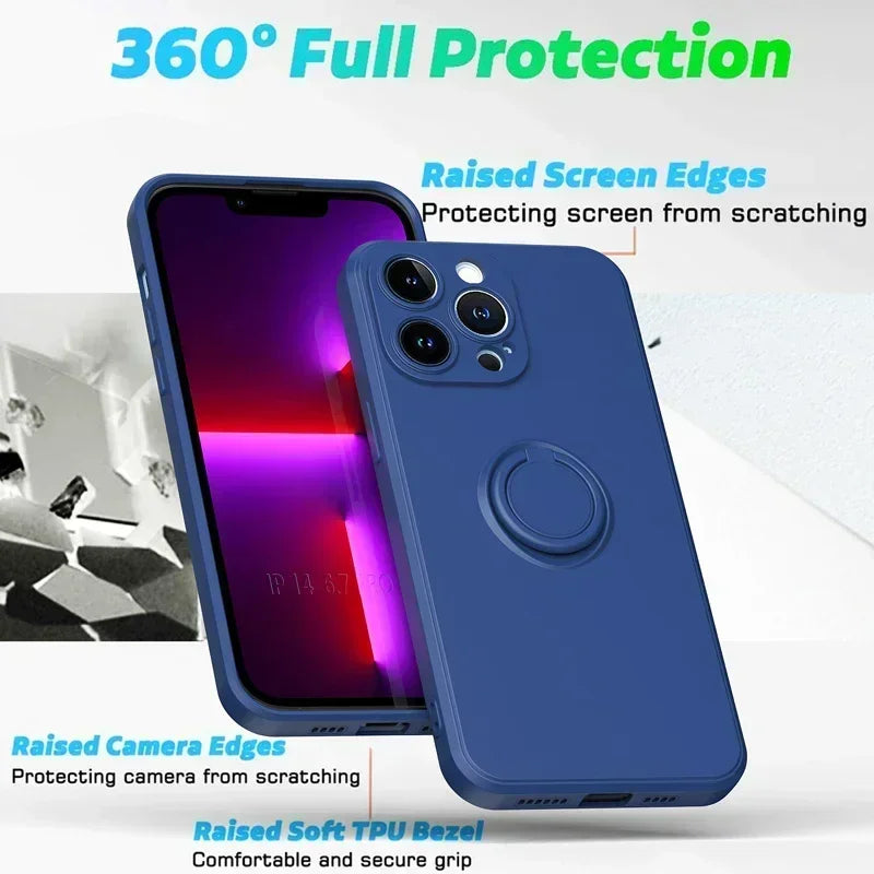 Liquid Silicone Case For iPhone