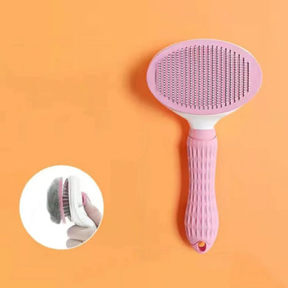 Pet Dog Hair Brush Cat Comb Stainless Steel